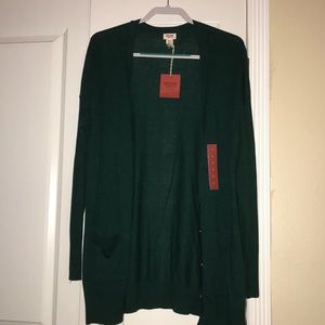 Mossimo Emerald Green Cardigan
